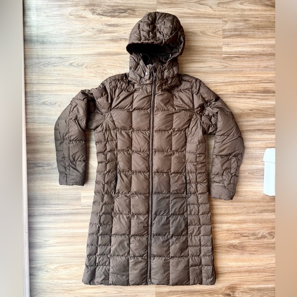 Like New Patagonia W’s Down With It Parka (brown, size L) - Picture 2 of 11
